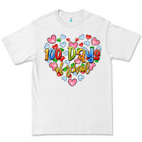 White 100 days of school Premium Tee - Artiststas