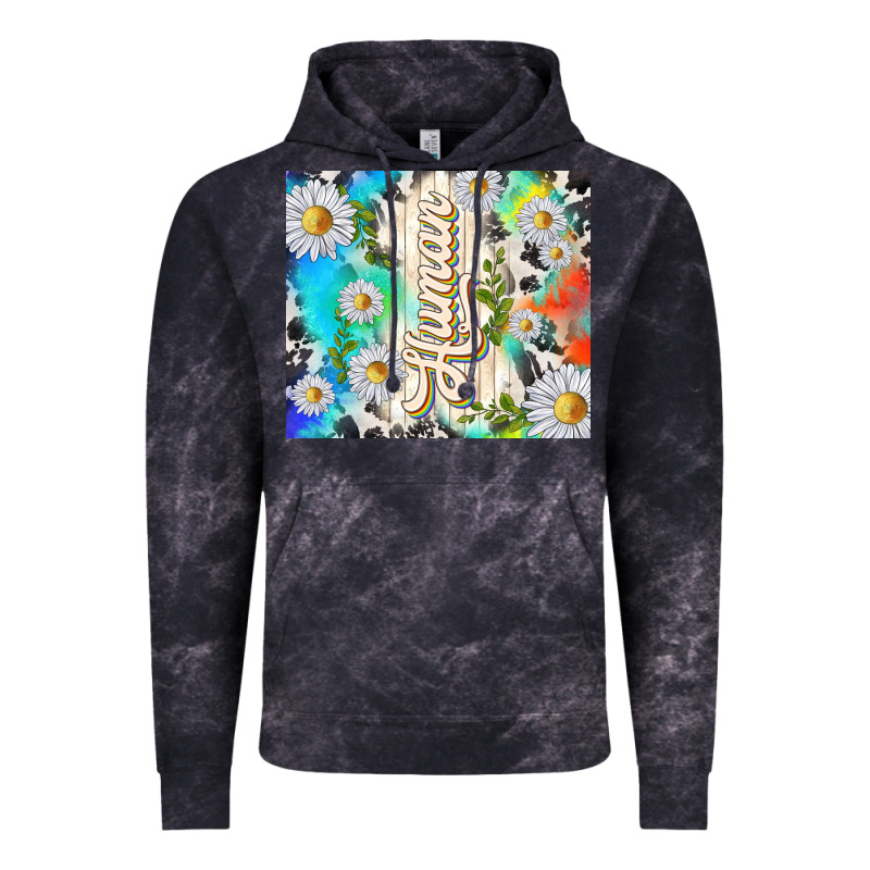Human With Daisies Vintage Hoodie by TumblerDesignByShophia | Teevron