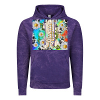 Cloud Purple human with daisies Vintage Hoodie - TumblerDesignByShophia