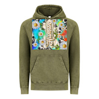 Vintage Olive human with daisies Vintage Hoodie - TumblerDesignByShophia
