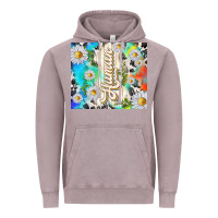 Vintage Zinc human with daisies Vintage Hoodie - TumblerDesignByShophia
