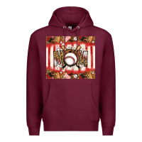 Burgundy baseball mom Premium Hoodie - Jasminsmagicworld