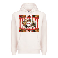 Pale Pink baseball mom Premium Hoodie - Jasminsmagicworld
