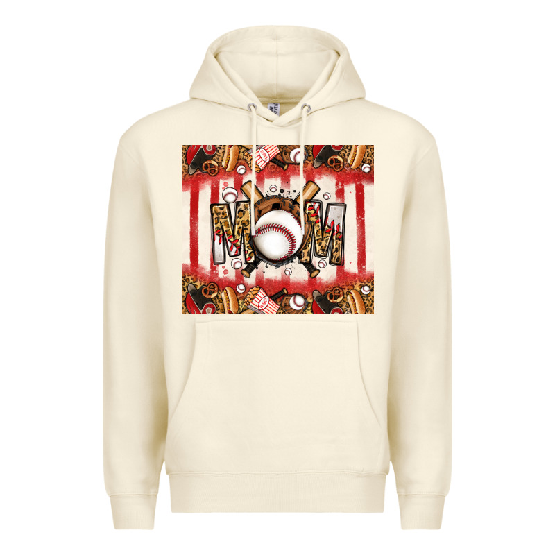 Baseball Mom Premium Hoodie by Jasminsmagicworld | Teevron