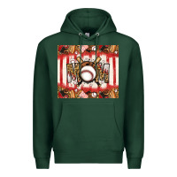 Sports Green baseball mom Premium Hoodie - Jasminsmagicworld