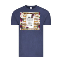 Vintage Denim mother's day she is inspiring fearless selfless strong love wilse mom  Vintage Tee - TumblerDesignByShophia