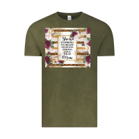 Vintage Olive mother's day she is inspiring fearless selfless strong love wilse mom  Vintage Tee - TumblerDesignByShophia
