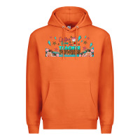 Carrot coffe gives me teacher powers libbey glass Premium Hoodie - BundleAndBundleShop