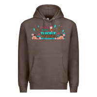 Coffee coffe gives me teacher powers libbey glass Premium Hoodie - BundleAndBundleShop