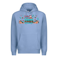 Colony Blue coffe gives me teacher powers libbey glass Premium Hoodie - BundleAndBundleShop