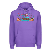 Purple coffe gives me teacher powers libbey glass Premium Hoodie - BundleAndBundleShop