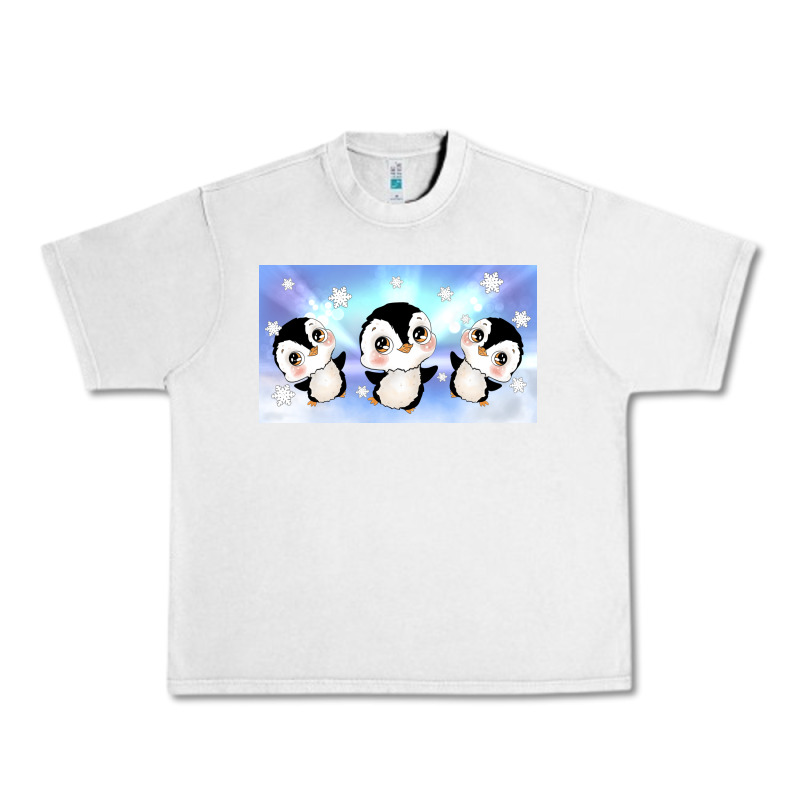 Cute Penguin Urban Heavy Tee by TumblerDesignByShophia | Teevron