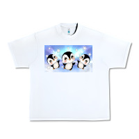 White cute penguin Urban Heavy Tee - TumblerDesignByShophia