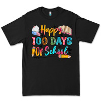 Black happy 100 days of school Premium Tee - Artiststas