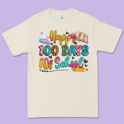Happy 100 Days Of School Premium Tee Designed By Artiststas
