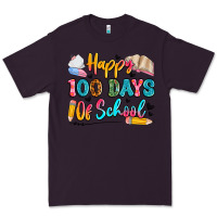 Plum happy 100 days of school Premium Tee - Artiststas