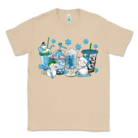 Mushroom winter snowman coffee cups Classic Tee - texasbilliewilder