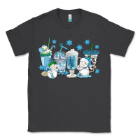 Smoke winter snowman coffee cups Classic Tee - texasbilliewilder