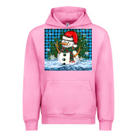 Snowy Christmas Snowman Urban Hoodie | Teevron
