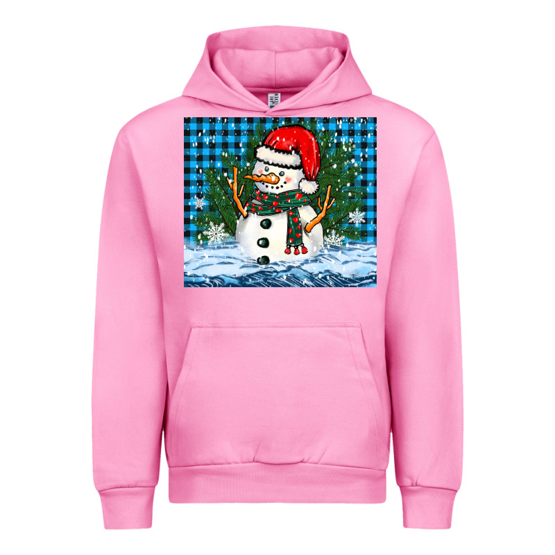 Snowy Christmas Snowman Urban Hoodie by BarkalooDesign | Teevron