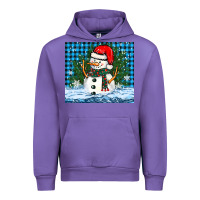 Tulip snowy christmas snowman Urban Hoodie - BarkalooDesign