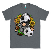 Charcoal Heather soccer gnome Classic Tee - RacoonDesign
