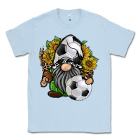 Dusty Blue soccer gnome Classic Tee - RacoonDesign