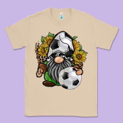 Soccer Gnome Classic Tee Designed By Racoondesign