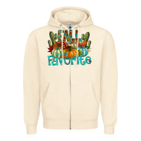 Sandshell fall pumpkin art Zipper Hoodie - CowhideDigitalArt