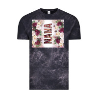 Cloud Black mother's day nana flowers tumbler tbs Vintage Tee - TumblerDesignByShophia