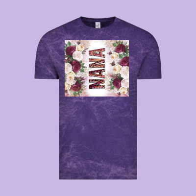 Mother's Day Nana Flowers Tumbler Tbs Vintage Tee Designed By Tumblerdesignbyshophia