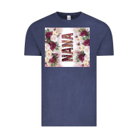 Vintage Denim mother's day nana flowers tumbler tbs Vintage Tee - TumblerDesignByShophia