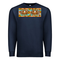 Navy Thick Thighs Pumpkin Pies Premium Sweatshirt - Artiststas