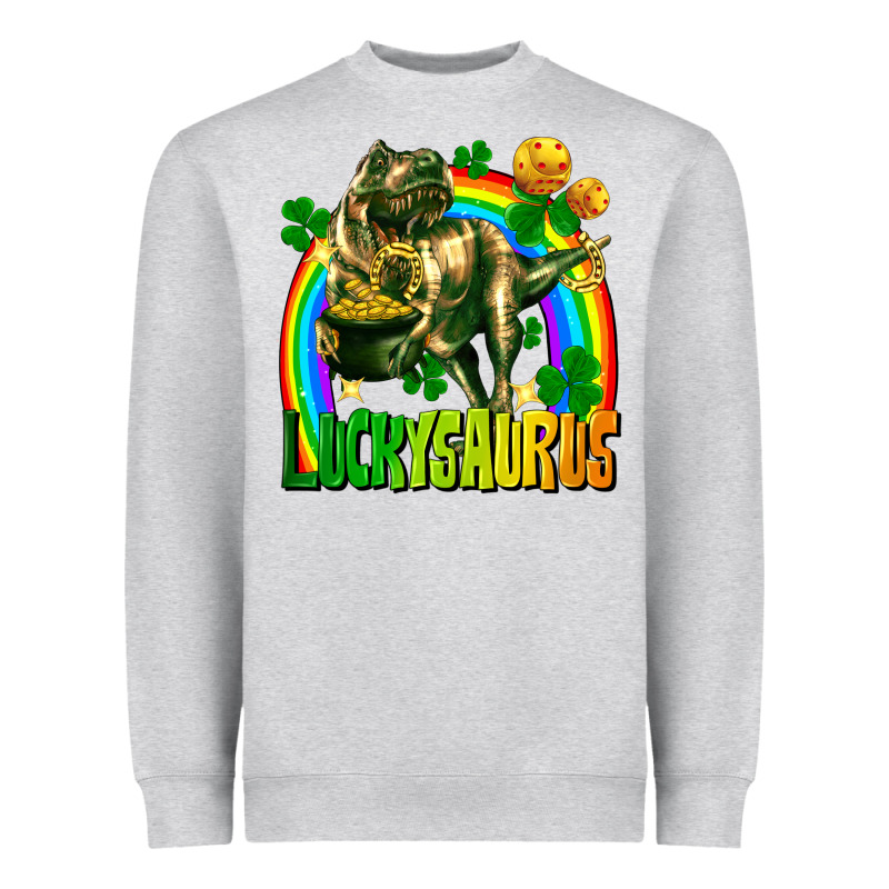 Luckysaurus Heavyweight Sweatshirt by FaDigitalArtStudio | Teevron