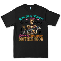 Black some days i rock it some days it rocks me either w Premium Tee - Artiststas