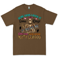 Cacao some days i rock it some days it rocks me either w Premium Tee - Artiststas