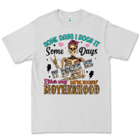 Dove Grey some days i rock it some days it rocks me either w Premium Tee - Artiststas