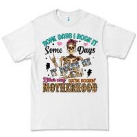 White some days i rock it some days it rocks me either w Premium Tee - Artiststas