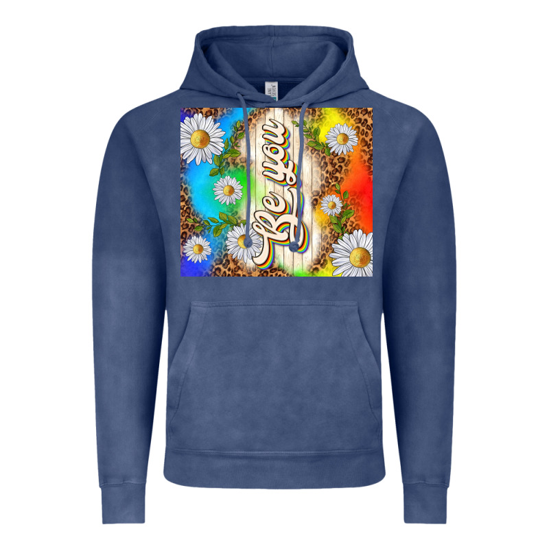 Be You With Daisies Vintage Hoodie by TumblerDesignByShophia | Teevron