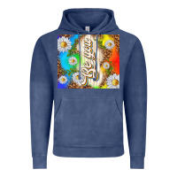 Vintage Denim be you with daisies Vintage Hoodie - TumblerDesignByShophia