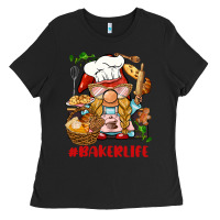 Baker Life Gnome Ladies Tee | Teevron