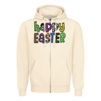 Sandshell Happy Easter Zipper Hoodie - CowhideDigitalArt