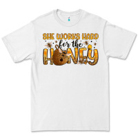 White she works hard for the honey Premium Tee - Artiststas