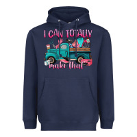 Navy i can totally make that Heavyweight Hoodie - Artiststas