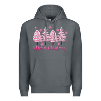Rock Merry Christmas Trees Premium Hoodie - FaDigitalArtStudio