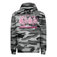 Slate Camo Merry Christmas Trees Premium Hoodie - FaDigitalArtStudio