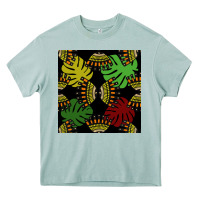 Arona african and leaf seamless pattern Heavy Core Tee - BundleAndBundleShop