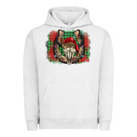 Pigment Lunar Rock christmas horseshoe bull skull Urban Hoodie - BarkalooDesign