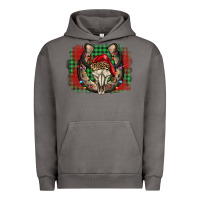 Pigment Tornado christmas horseshoe bull skull Urban Hoodie - BarkalooDesign