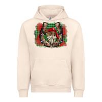 Sandshell christmas horseshoe bull skull Urban Hoodie - BarkalooDesign